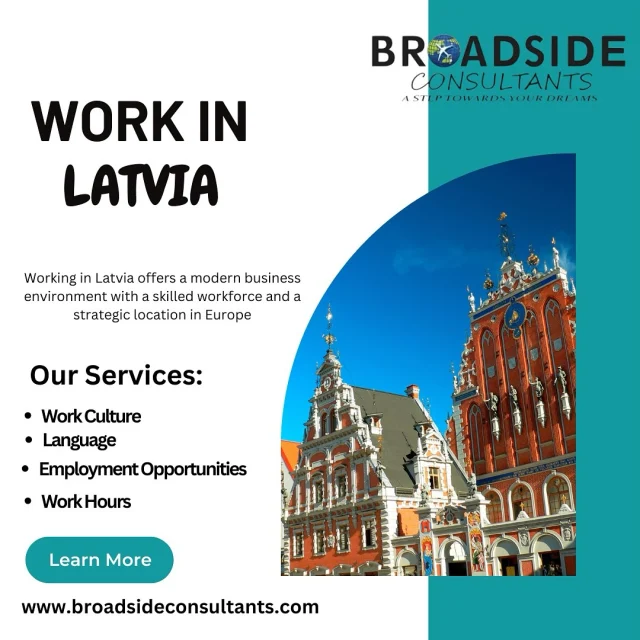 🌍✨ Dreaming of a new adventure? Latvia is calling! 🇱🇻 Discover the beauty of the Baltics while working in a vibrant, growing economy. 🏢💼 Ready to take the leap? Let’s talk about the Latvia work visa process! 🛂✈️ 
.
.
.
.
.
.

#WorkInLatvia #VisaGoals #BalticAdventure  #broadsideconsultantsofficial #broadsideconsultants